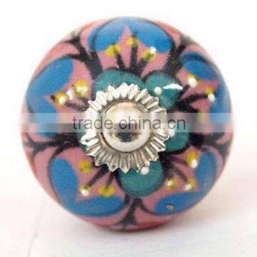 Ceramic Knobs/Cabinet Knobs/Drawer Knobs/Hand painted Knobs