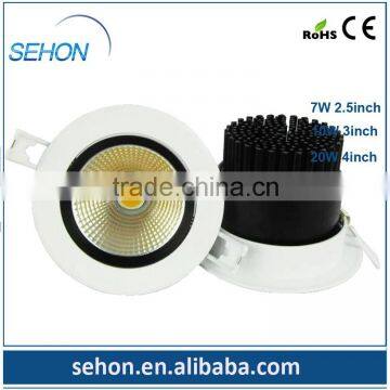 made in china 5inch 30W led downlights dimmable led recessed light