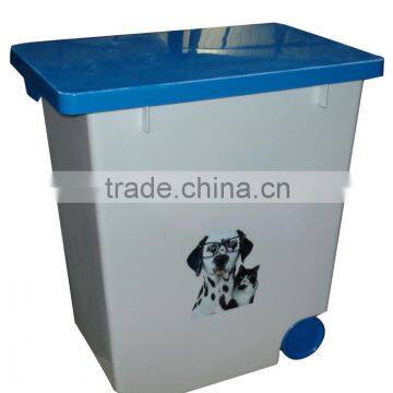 high quality BPA free plastic feed bins for pet