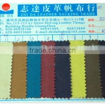 Cheap and Good Cotton Wax Coated Canvas Fabric for Bag Tent Luggage Shoes photo-2