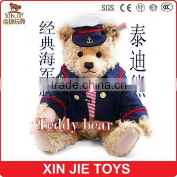 OEM navy teddy bear plush toys stuffed teddy bear soft toy