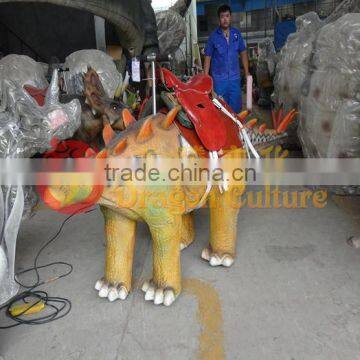 Small Sliding Dinosaur for Students Rides