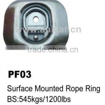 PF03 Surface Mounted Rope Ring Pan Fitting for truck van