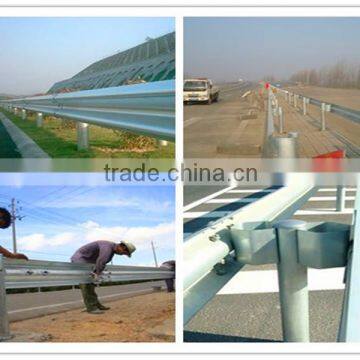 Galvanized steel highway/freeway fence post, guardrail post using for traffic barrier