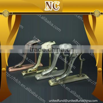 new design strong curtain hanging pole brackets