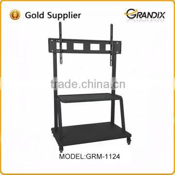 Vertical rotation movable TV Cart tv mounting bracket