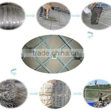 low carbon steel hexagonal wire netting/slope protection gabion/hebei tuosheng