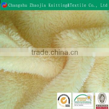 china wholesale market 100% polyester pv plush toy fabric