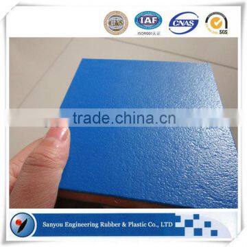 HDPE Blue On Yellow Bicolor pe 500 polyethylene sheet