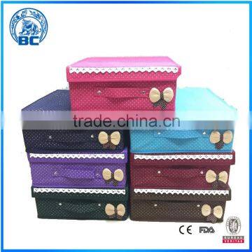 Foldable Storage Box Decorative Storage Boxes Storage Box With Open Front