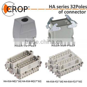 Hot- sale Heavy duty connector HA320102MF-PG29 type