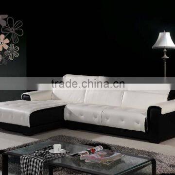 Modern Livingroom Furniture Leather Sofa With Adjustable Headrests A350
