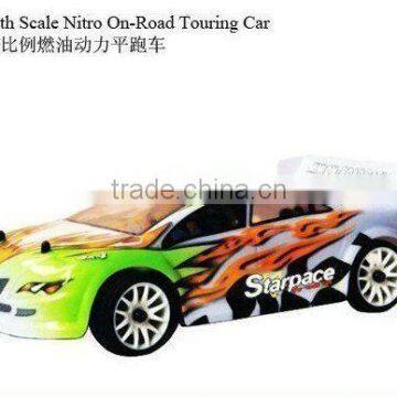 HSP nitro engine rc 4wd 1/16th scale on road race car