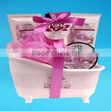 Skincare products packing container,plastic gift in bathtub shape