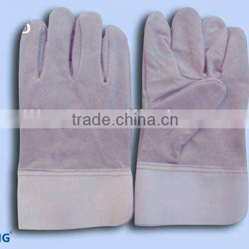 Leather welding glove