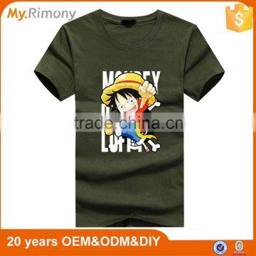 Custom Silk Screen Printing 100% Cotton T- Shirt photo-5