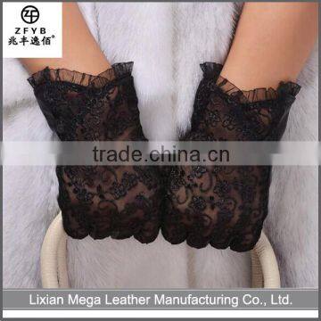 Hot Sale Top Quality Best Price Lace leather gloves for driving