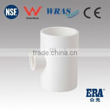 Top quality pools fitting PVC AS/NZS1477 Thread Tee, PVC AS/NZS1477 Thread Tee