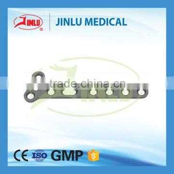 High quality Variable Angle Distal Radius Oblique T-type Locking plate(L/R),orthopedic implants, small t type compression plate.