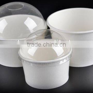 4oz 5oz 125ml 140ml Custom Printed Disposable Yogurt ice cream paper cup paper bowl with lid and plastic ice cream spoon                        
                                                                Most Popular