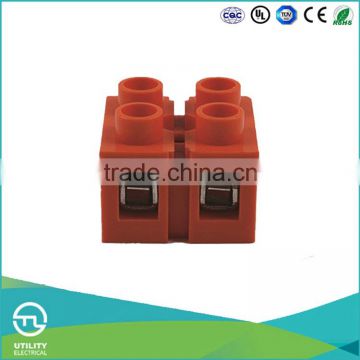 UTL Trading Factory Company Industrial Distribution Base Type Two Bit Terminal Block Wiring Capacity 0.5-6mm