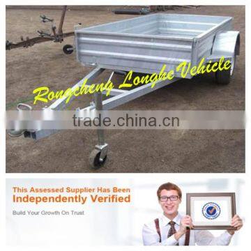 Hot Dipped Galvanized Box Trailer