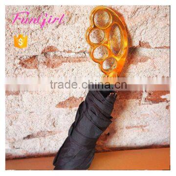 Unique Design Fashional Windproof Umbrella Fist Umbrella 3 Fold Umbrella