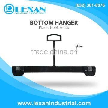 1102 - 12" Plastic Grip On Bottom Hanger for Bottoms, Pants, Skirts, Shorts (Philippines)