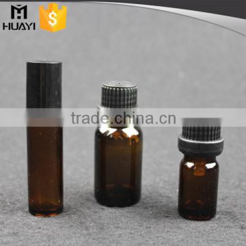 custom made empty Round Amber oil glass Dropper Bottle                        
                                                                                Supplier's Choice