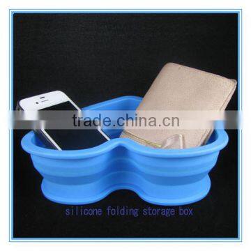 advertise in alibaba silicone collapsible organizer