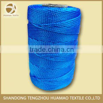 good quality wholesale colorful 3strand twisted pp twine