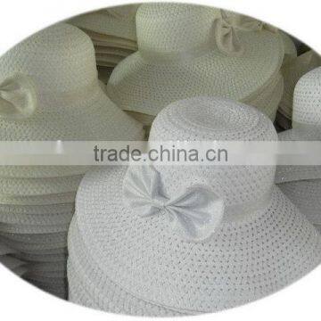 Latest Fashion hotsale big brim lady hat paper straw hat