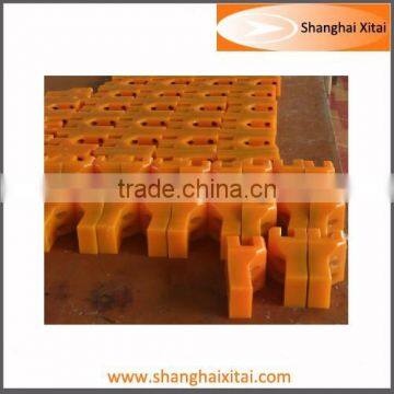 Yellow Casting Urethane Customized PU Back-up Supporting Block                        
                                                Quality Choice