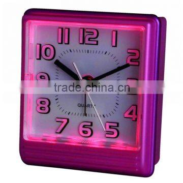 LED Light Snooze Crescendo Beep Sound Table Alarm Clock photo-2