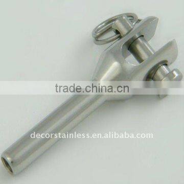 Stainless steel fork terminal turnbuckle