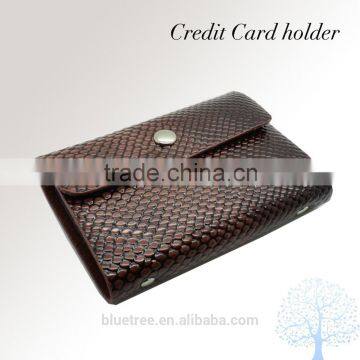 Free sample ,leather credit card holder supply in factory