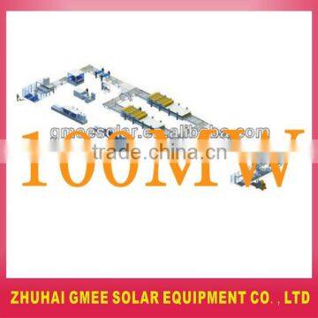 solar cell panel manufacturing machine for solar panel production line