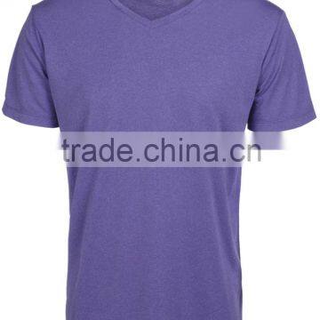 Men's 100% Polyester Melange Jersey Shirt