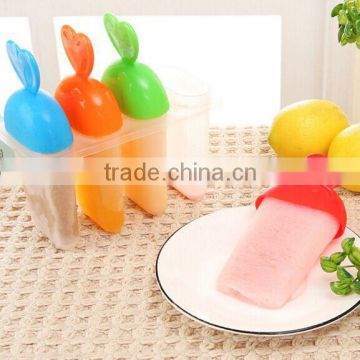 plastic ice popsicle mold self-made ice cream box