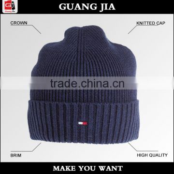 China factory hot sale fashion cheap winter acrylic custom knit hat