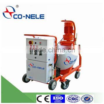 Fully Automatic Wall Plastering Machine Portable and Small Slurry Pump Mortar Spraying Machine With Mixer Hopper photo-3