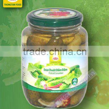 Pickled cucumber 4-7 in jar 540ml