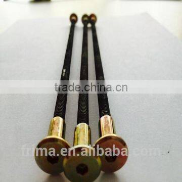 M6 Threaded rod with nut in both ends/Threaded rod/ Steel rod/