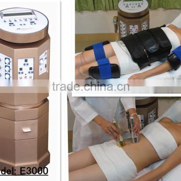 E3000 multifunctional magnetic, far infrared, electrode pack hot body slimming