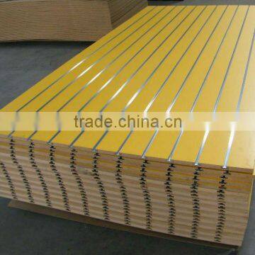 2015 Hot selling 17x 1220 x 2440 mm MDF Slot Board with good price