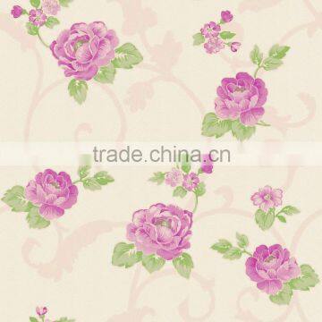 Hot Flower Design Interior 3d Wallpaper for Home Decoration photo-6