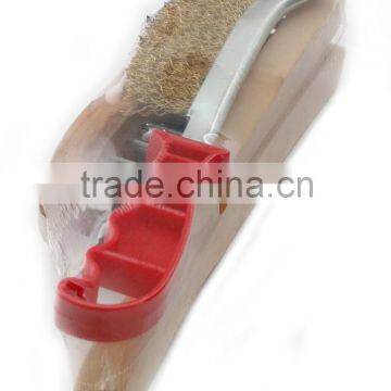 4PC Wooden Handle French Style Wire Brush Set Knife Brush photo-2