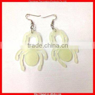 Glow in the dark soft pvc earring for Halloween gift item (MYD-1730)