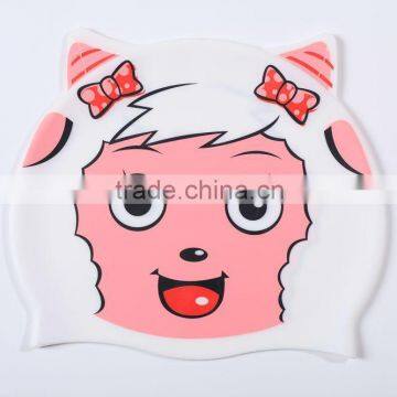 Printing Factory Price Design Your Own Swim Cap for Promotion High Quality Soft Swim Caps Silicon Swim Cap Promotional photo-2