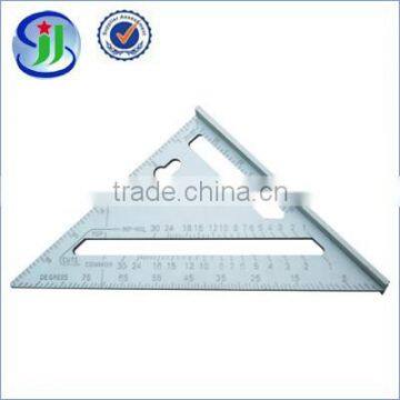 Aluminium Metal Metric Set Square Complete in specifications Triangle ruler 7cm 45 Degrees